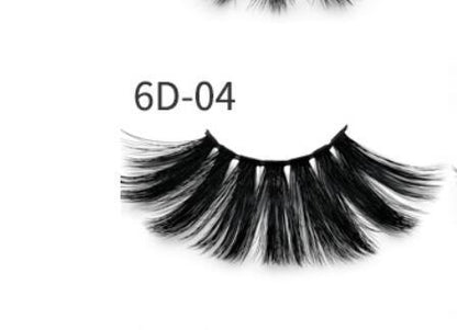 Nethong 25mm 6D Mink False Eyelashes – Dramatic Volume & Bold Style