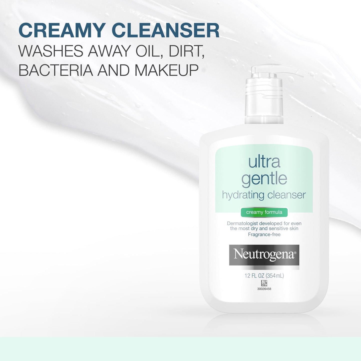 Ultra Gentle Hydrating Creamy Facial Cleanser, 12 Fl. Oz