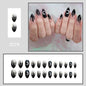 Black Flame Star & Moon Nail Enhancement Varnish - Celestial Nail Plate Design