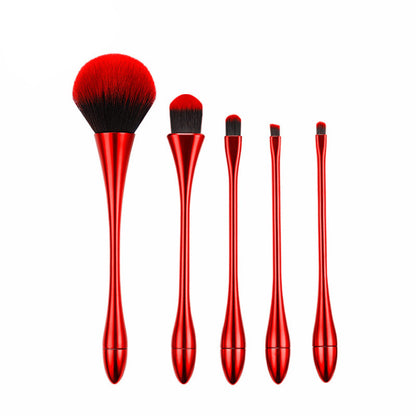 Small Waist Makeup Brush Set - Beauty Essentials for Precision and Style