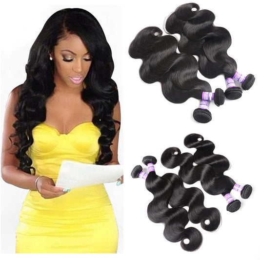 100g Human Hair Weaves - Body Wave Hair Weft for Effortless Style