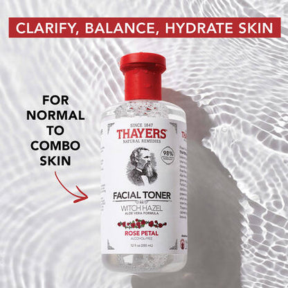 Thayers Rose Petal Facial Toner – Alcohol-Free, Hydrating & Soothing Toner. Shop at VIMP BEAUTY