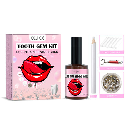 EELHOE Teeth Gem Kit - Sparkling Tooth Decoration Set for Easy Application