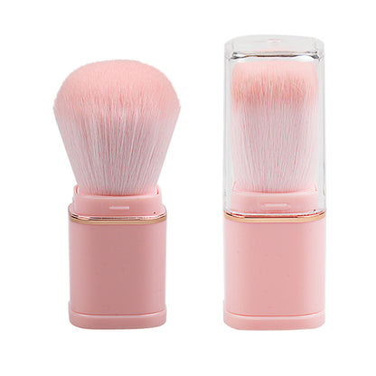 Portable Retractable Powder Blusher Brush – Soft, Compact, and Travel-Ready