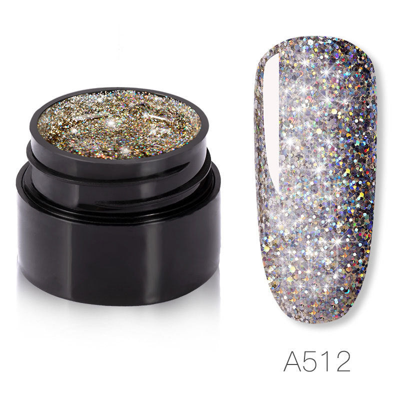 Sparkling Sparkle Colorful Gel Nail Polish – 5ml