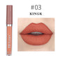 Matte Velvet Slim Tube Liquid Lipstick - Nourishing, Long-Lasting Color