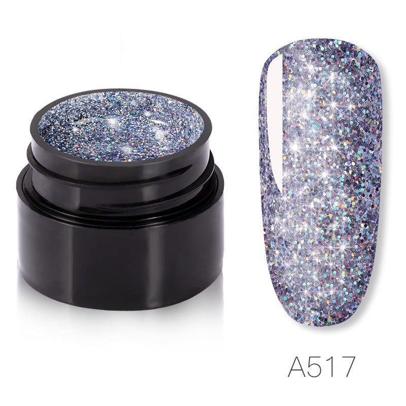 Sparkling Sparkle Colorful Gel Nail Polish – 5ml