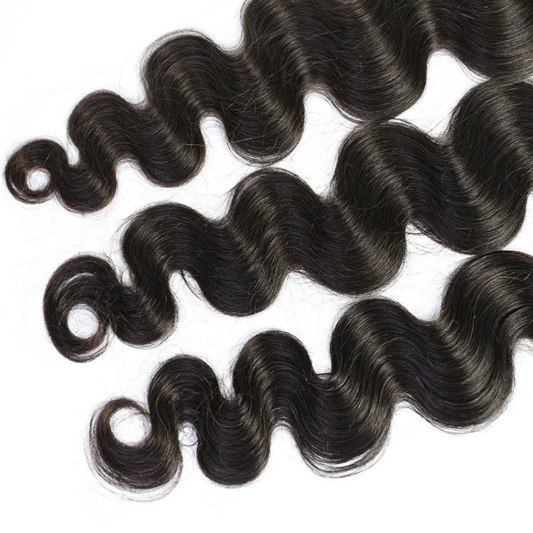 Virgin Brazilian Body Wave Wig - 100% Real Brazilian Hair, Dyeable and Heat-Resistant