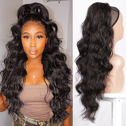 Big Wave Drawstring Ponytail Wig - High Temperature Silk Fiber