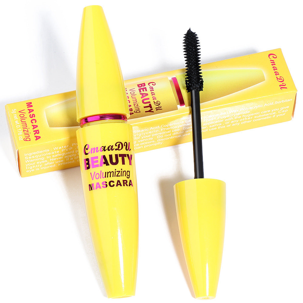 4D Thick Waterproof Mascara - Long Lasting Lengthening Black