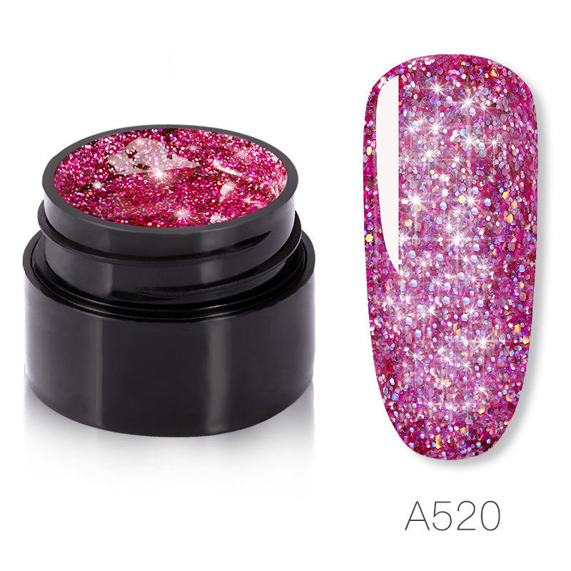 Sparkling Sparkle Colorful Gel Nail Polish – 5ml