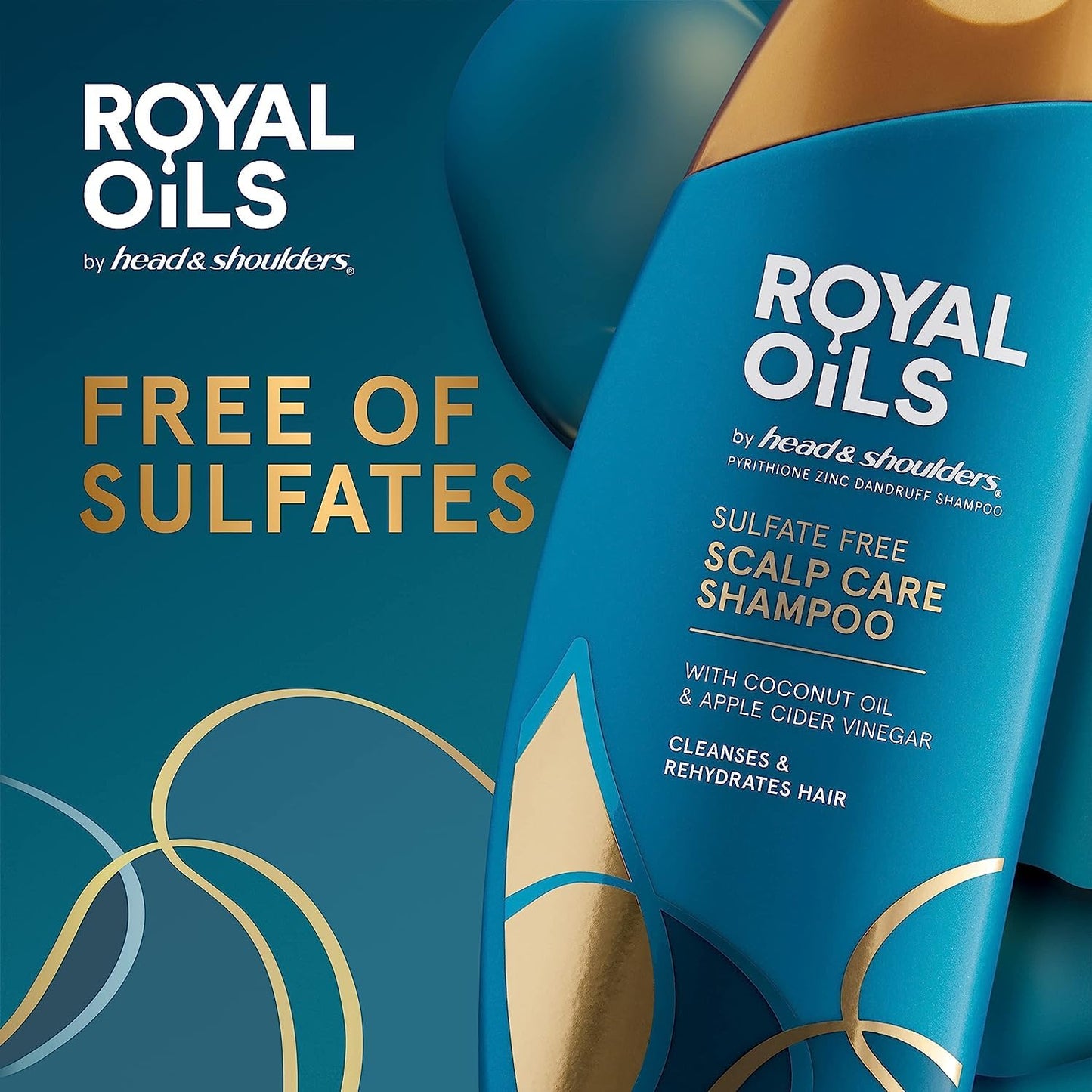 Head & Shoulders Royal Oils Moisturizing Shampoo with Coconut Oil & Apple Cider Vinegar