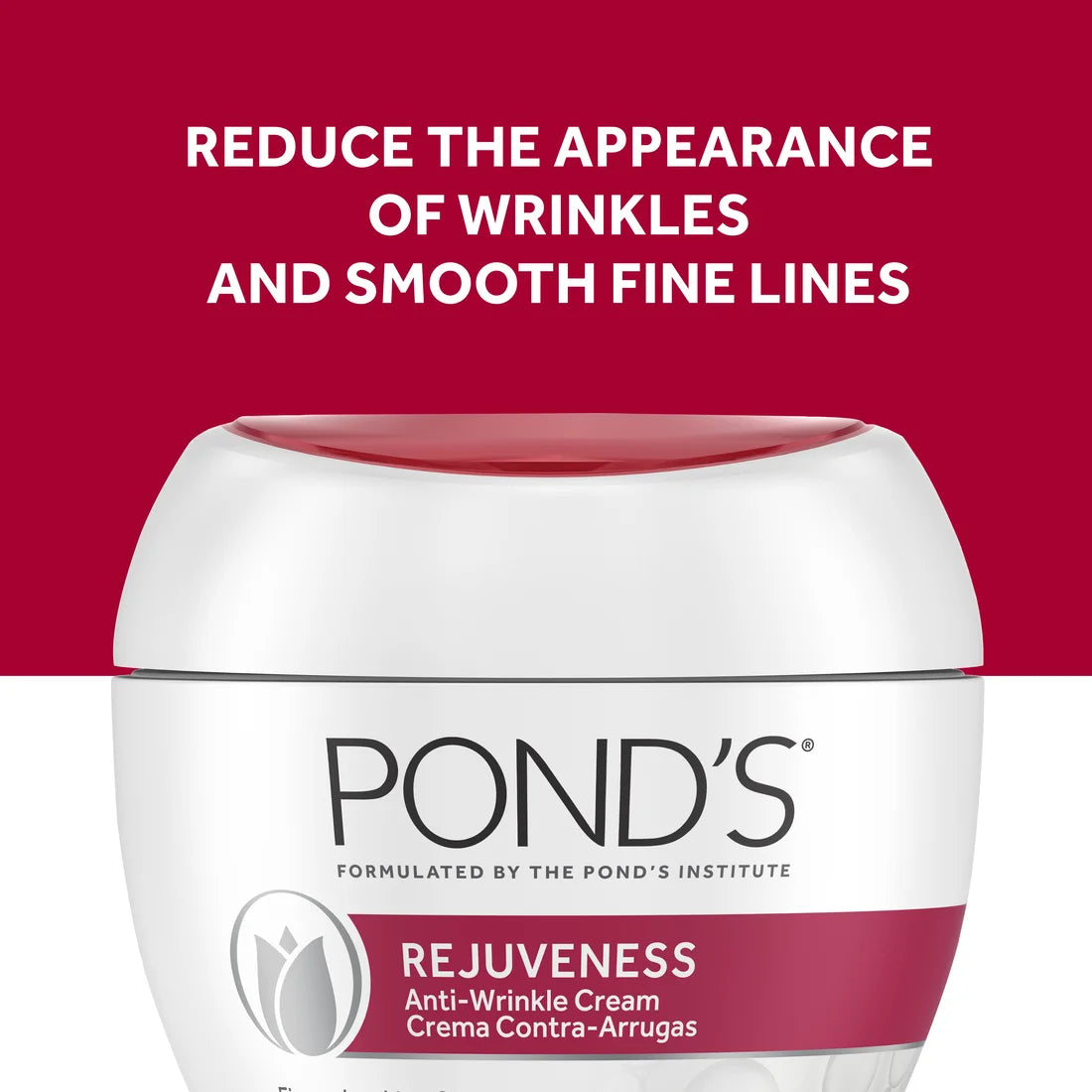 Pond’S Rejuveness Anti-Wrinkle Cream, anti Aging Face Moisturizer for All Skin 7 Oz