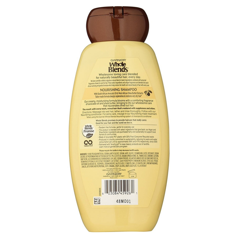 Whole Blends Nourishing Shampoo W/ Avocado Oil & Shea Butter Extract, 12.50 Oz