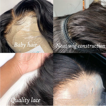 Body Wave Human Hair Lace Front Wigs – Customizable Lengths, Densities & Styles