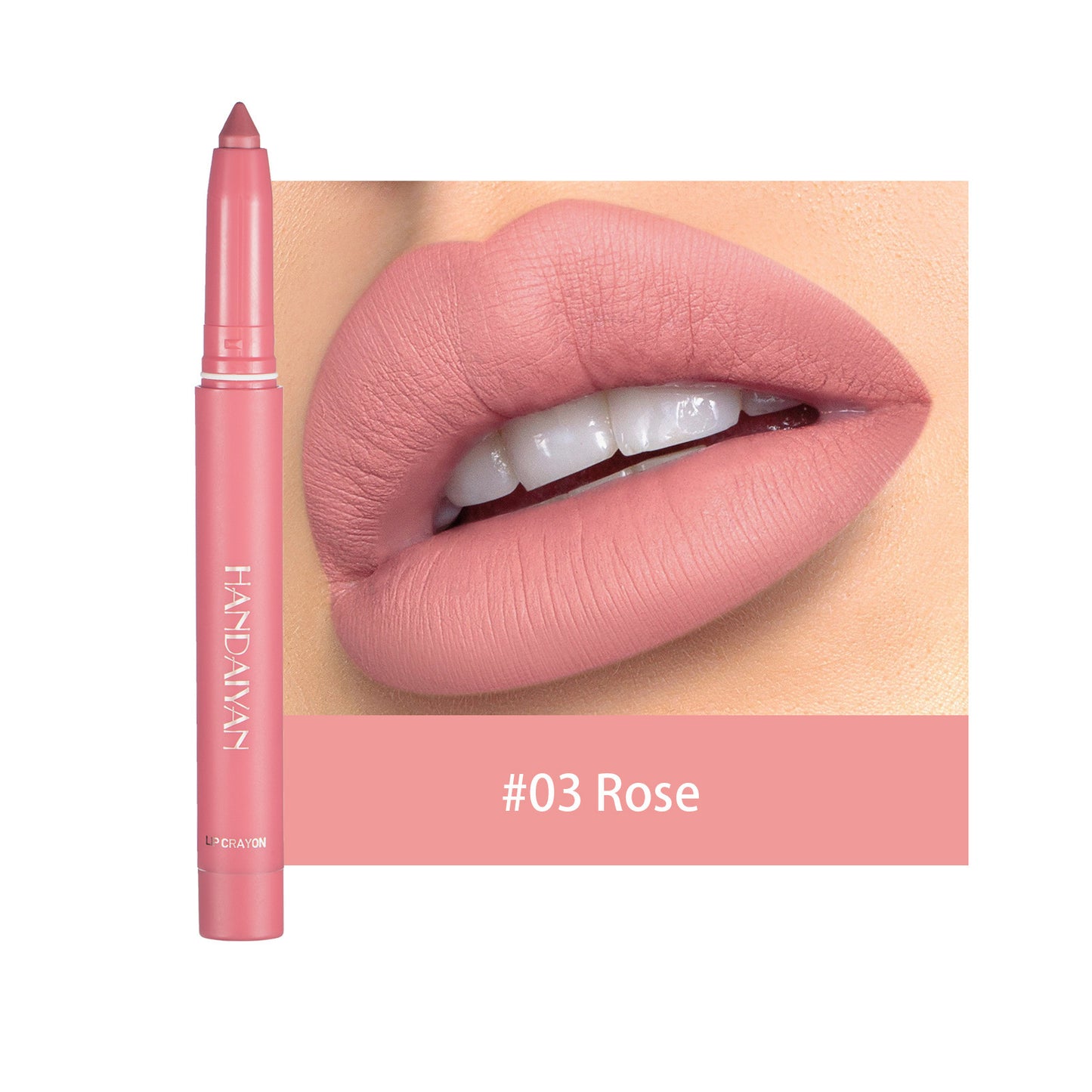 Not Easy to Fade Matte Lipstick Pen – Long-Lasting Colors in Peony and More