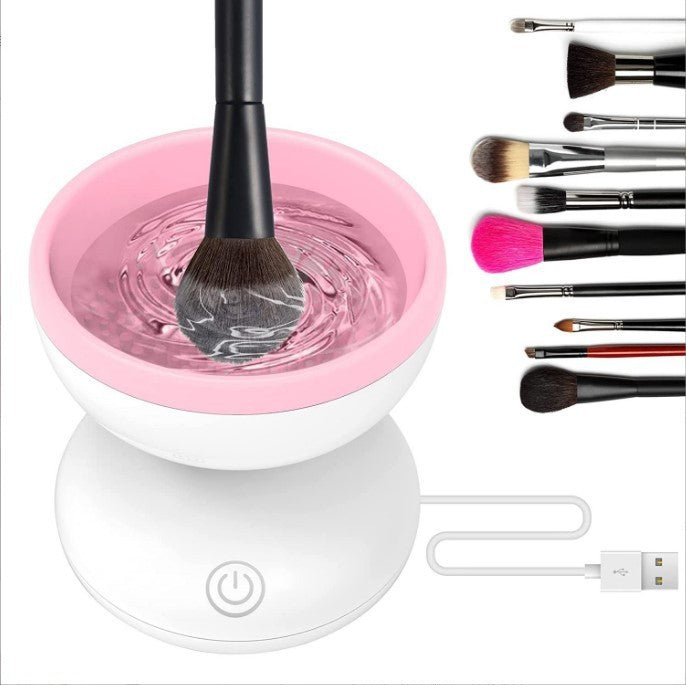 Electric Makeup Brush Cleaner Machine - Effortless Brush Cleaning Solution