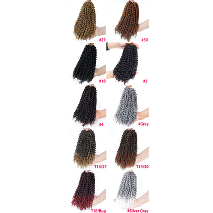 African Crochet Hair Extensions - 10 Inches (25cm)