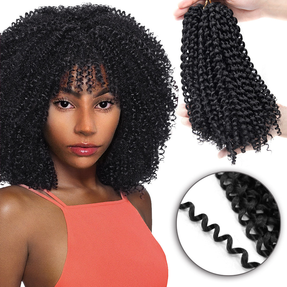 African Crochet Hair Extensions - 10 Inches (25cm)