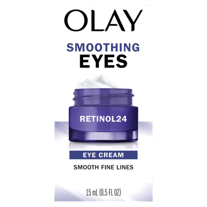 Retinol 24 Night Eye Cream, Fragrance-Free, Normal Skin, 0.5 Fl Oz