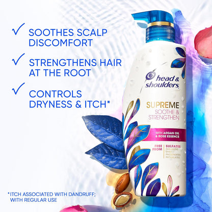 Head & Shoulders Supreme Sulfate Free Conditioner with Argan Oil & Rose Essence