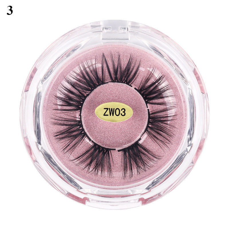 Segmented Grafting Natural Soft Multi-Layer Thick False Eyelashes – Customizable, High-Quality Chemical Fiber (Crystal Box)