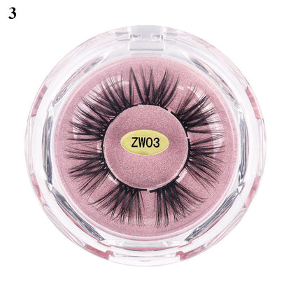 Segmented Grafting Natural Soft Multi-Layer Thick False Eyelashes – Customizable, High-Quality Chemical Fiber (Crystal Box)