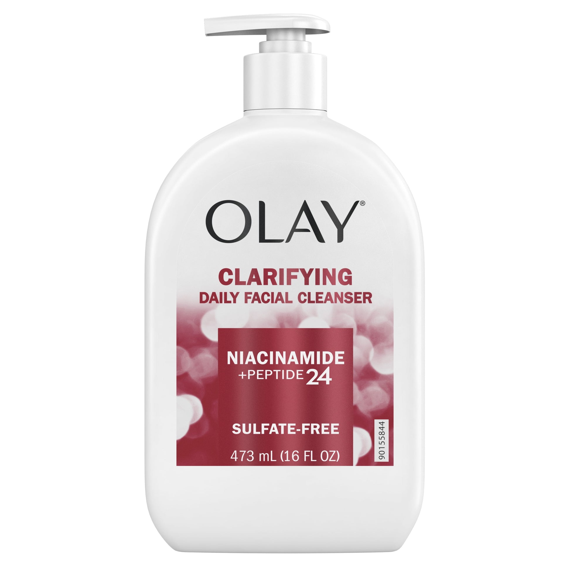 Clarifying Face Wash, Facial Cleanser with Niacinamide, Fights Dryness in All Skin Types, 16 Fl Oz