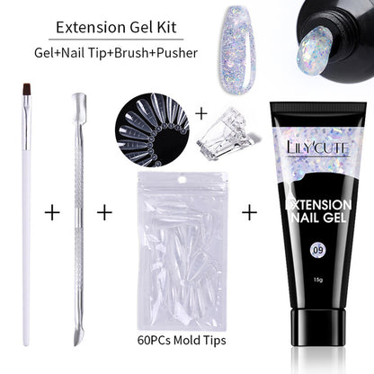 15ml Nail Extension Gel Kit – Create Stunning Salon-Quality Nails at Home