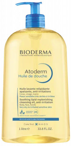 BIODERMA Atoderm Shower Oil – Instant Hydration & Soothing Care. Shop at VIMP BEAUTY
