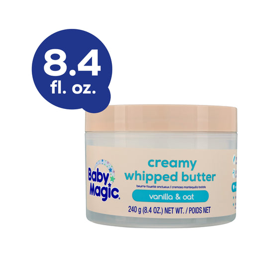 Creamy Whipped Butter, Vanilla & Oat, Hypoallergenic, 8.4 Oz