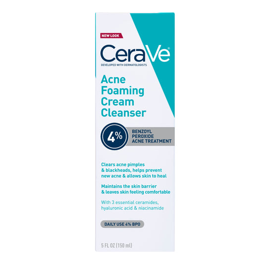 Acne Foaming Cream Cleanser, 5 Fl Oz