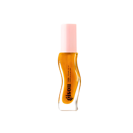 Gisou Honey Infused Lip Oil Golden Shimmer Glow for hydrated, shiny lips with a pearlescent honey gold finish. Shop Now at VIMP BEAUTY.





