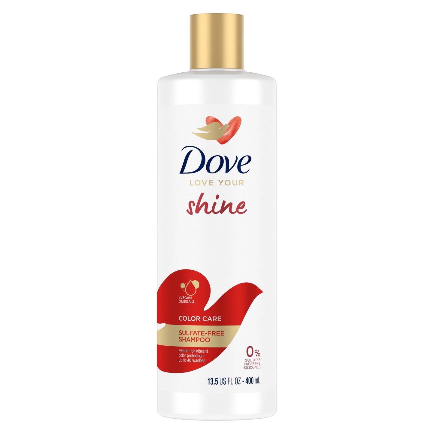 Love Your Shine Color Care Daily Shampoo with Vegan Omega 3, 13.5 Fl Oz