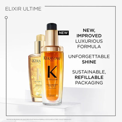 Shop Kérastase Elixir Ultime Refillable Hydrating Hair Oil – Next-Gen Iconic Hair Oil at VIMP BEAUTY