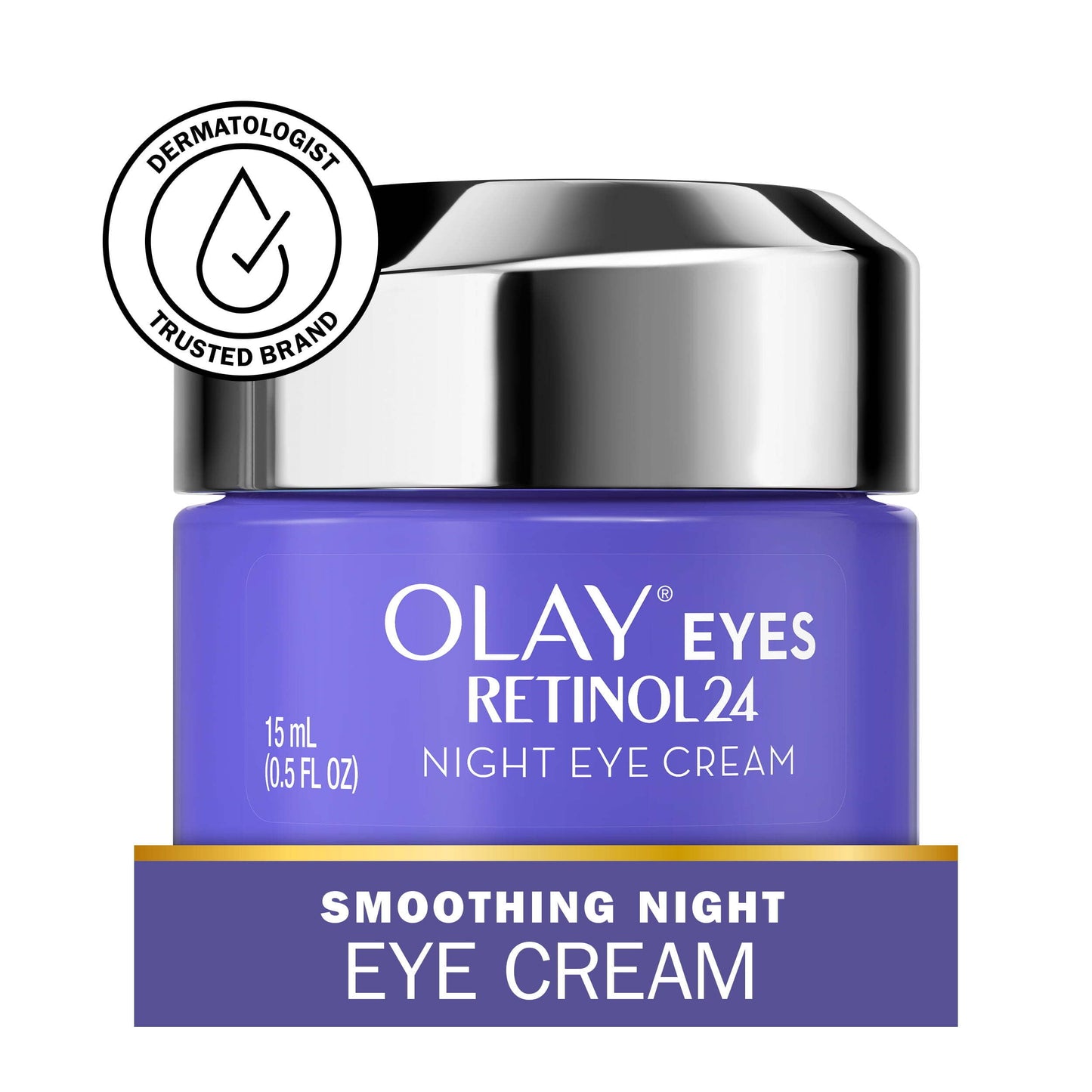 Retinol 24 Night Eye Cream, Fragrance-Free, Normal Skin, 0.5 Fl Oz