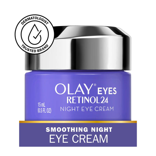 Retinol 24 Night Eye Cream, Fragrance-Free, Normal Skin, 0.5 Fl Oz