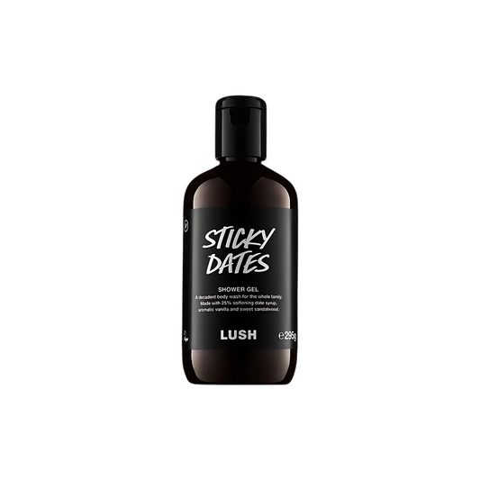 LUSH Sticky Dates Shower Gel l Perfect for dry skin. Shop at VIMP BEAUTY