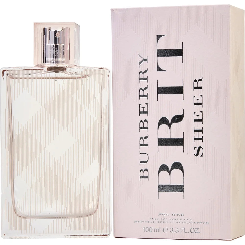 Brit Sheer Eau De Toilette Spray, Perfume for Women, 3.3 Oz