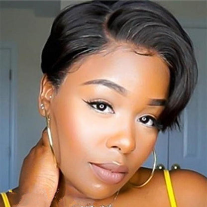 Sleek Short Bob Lace Frontal Wig for Black Women – Natural Look, Effortless Style