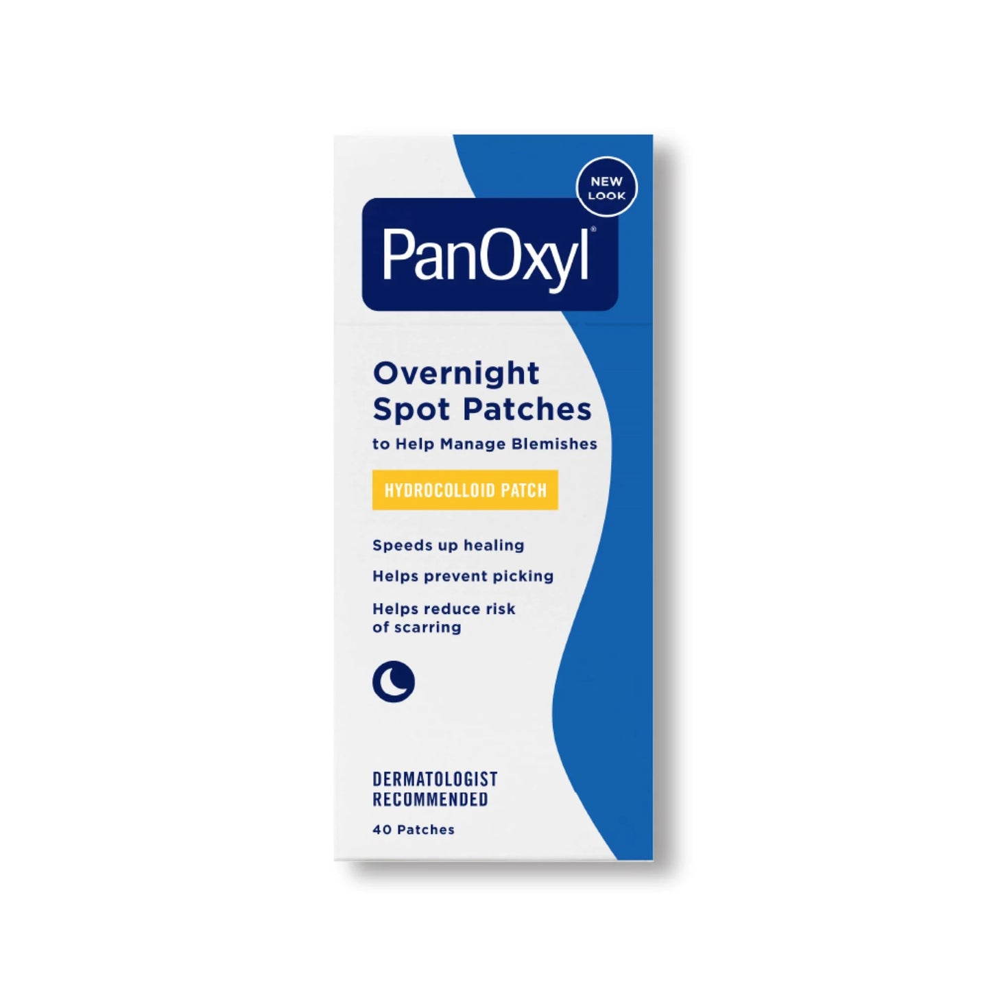 Overnight Spot Patches for Face, Pimple Patch, Clear, 40 Patches (Packaging May Vary)