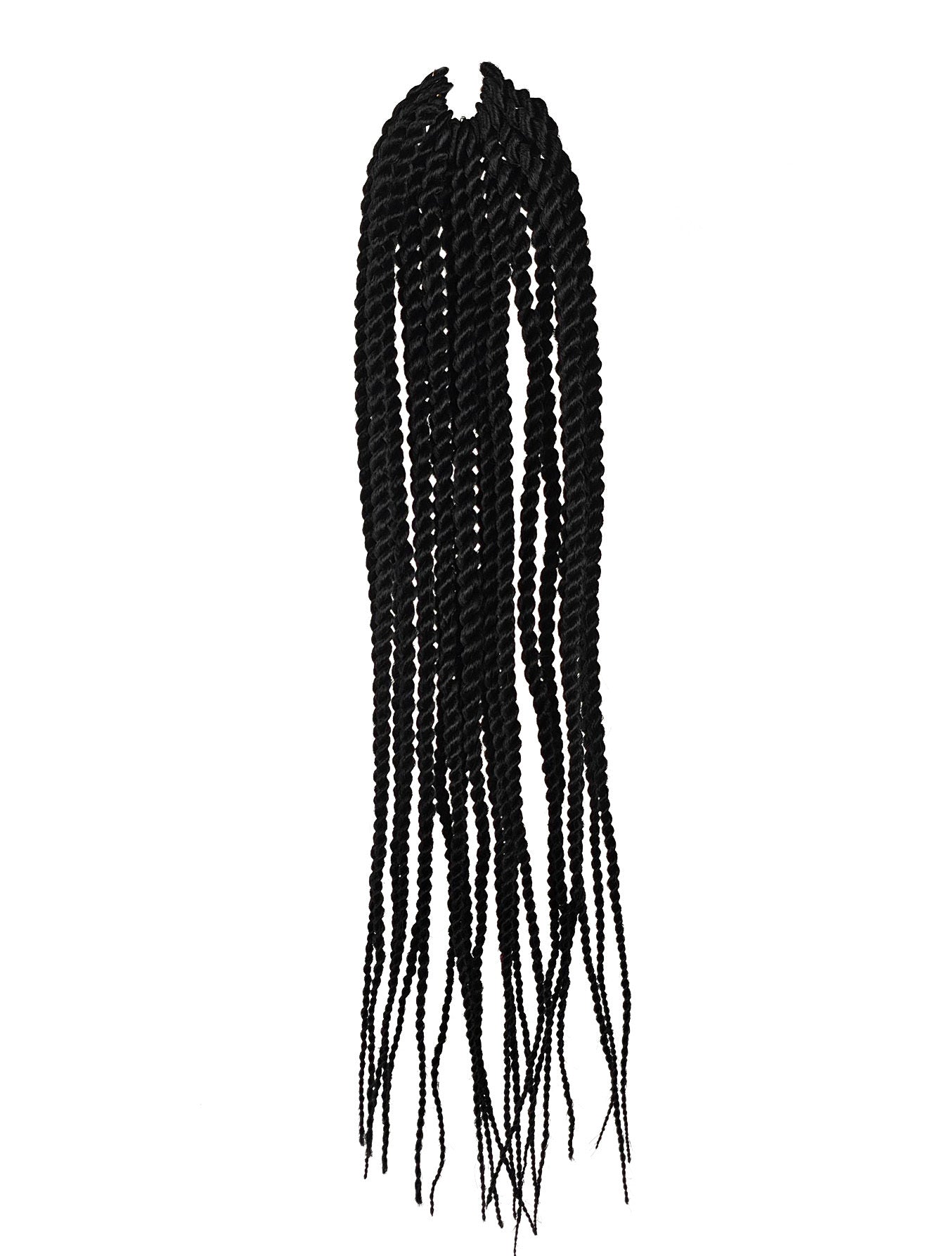 4X EZ Senegalese Long Crochet Braid – 16-Inch Synthetic Hair, Soft & Durable