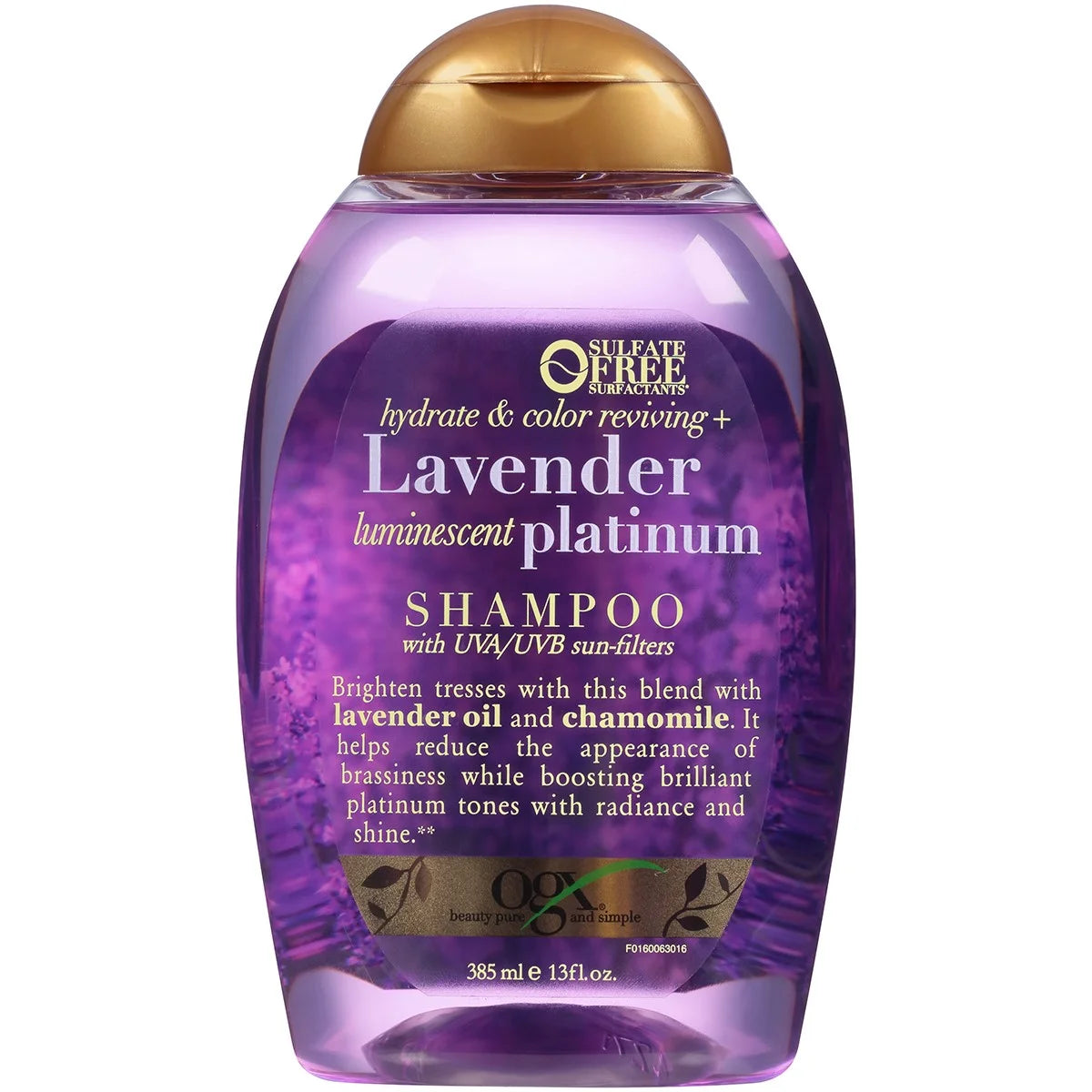 Hydrate & Enhance Lavender Luminescent Platinum Shampoo, 13 Oz