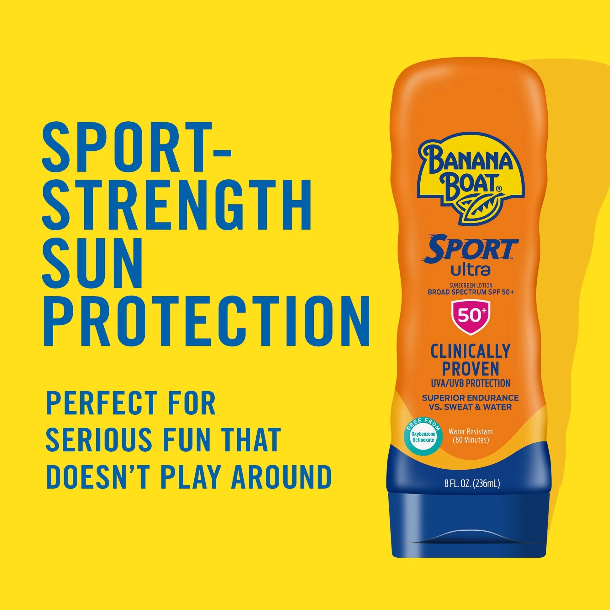 Sport Ultra SPF 50 Sunscreen Lotion, Sport Sunscreen, Adult Sunblock Lotion, 8 Fl Oz