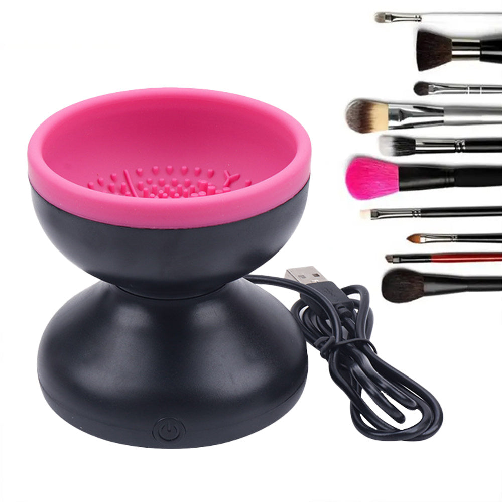 Electric Makeup Brush Cleaner Machine - Effortless Brush Cleaning Solution