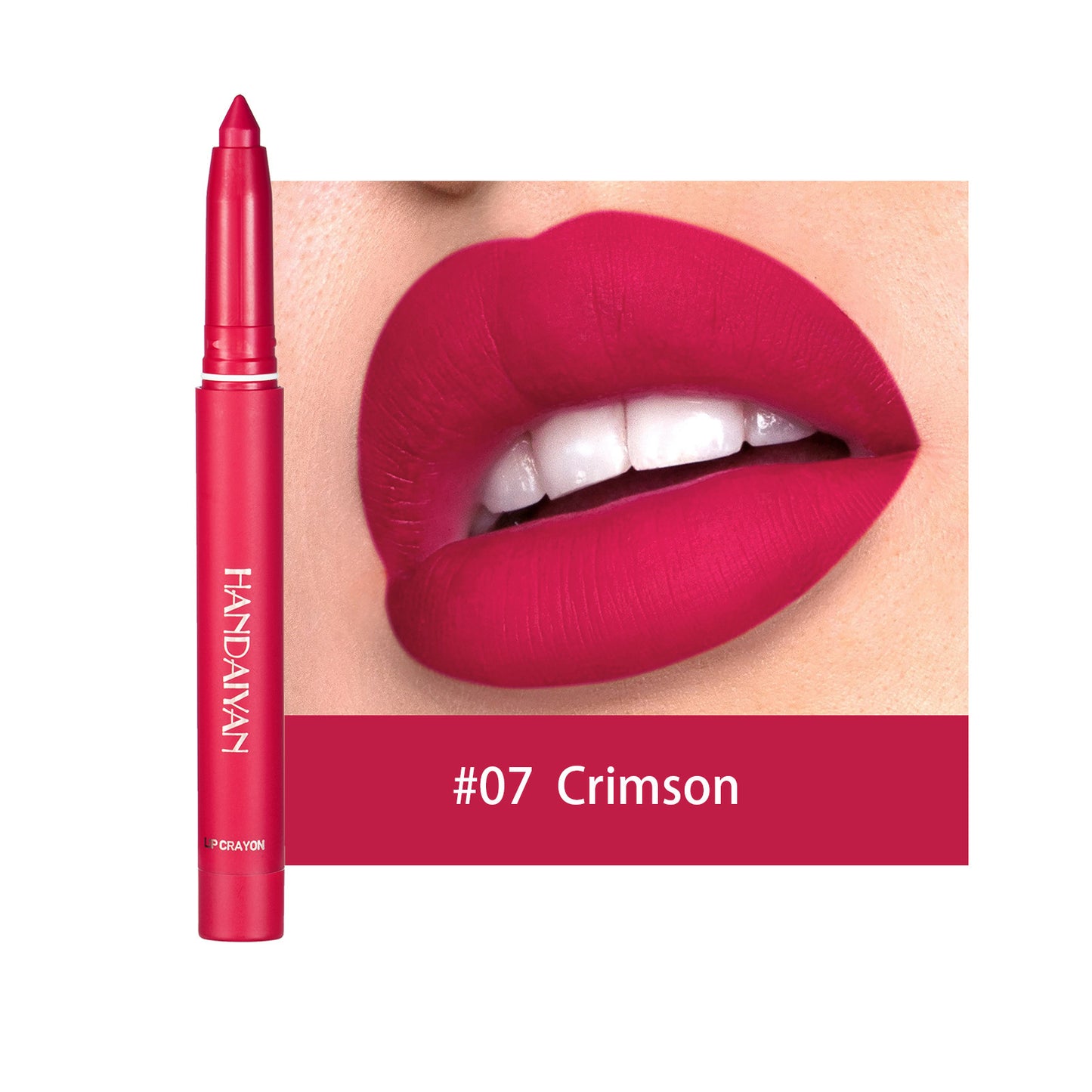 Not Easy to Fade Matte Lipstick Pen – Long-Lasting Colors in Peony and More