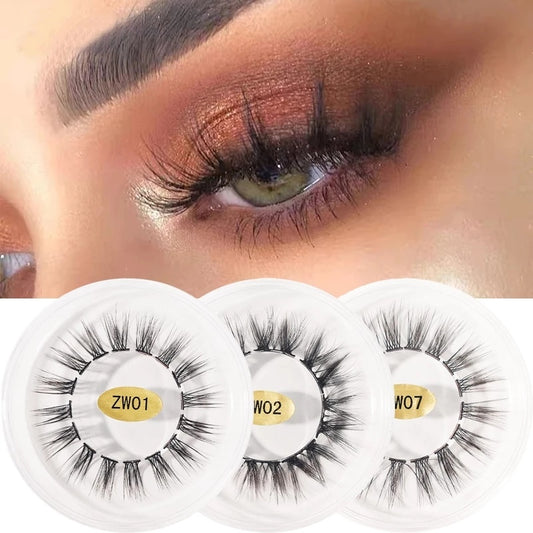 Segmented Grafting Natural Soft Multi-Layer Thick False Eyelashes – Customizable, High-Quality Chemical Fiber (Crystal Box)