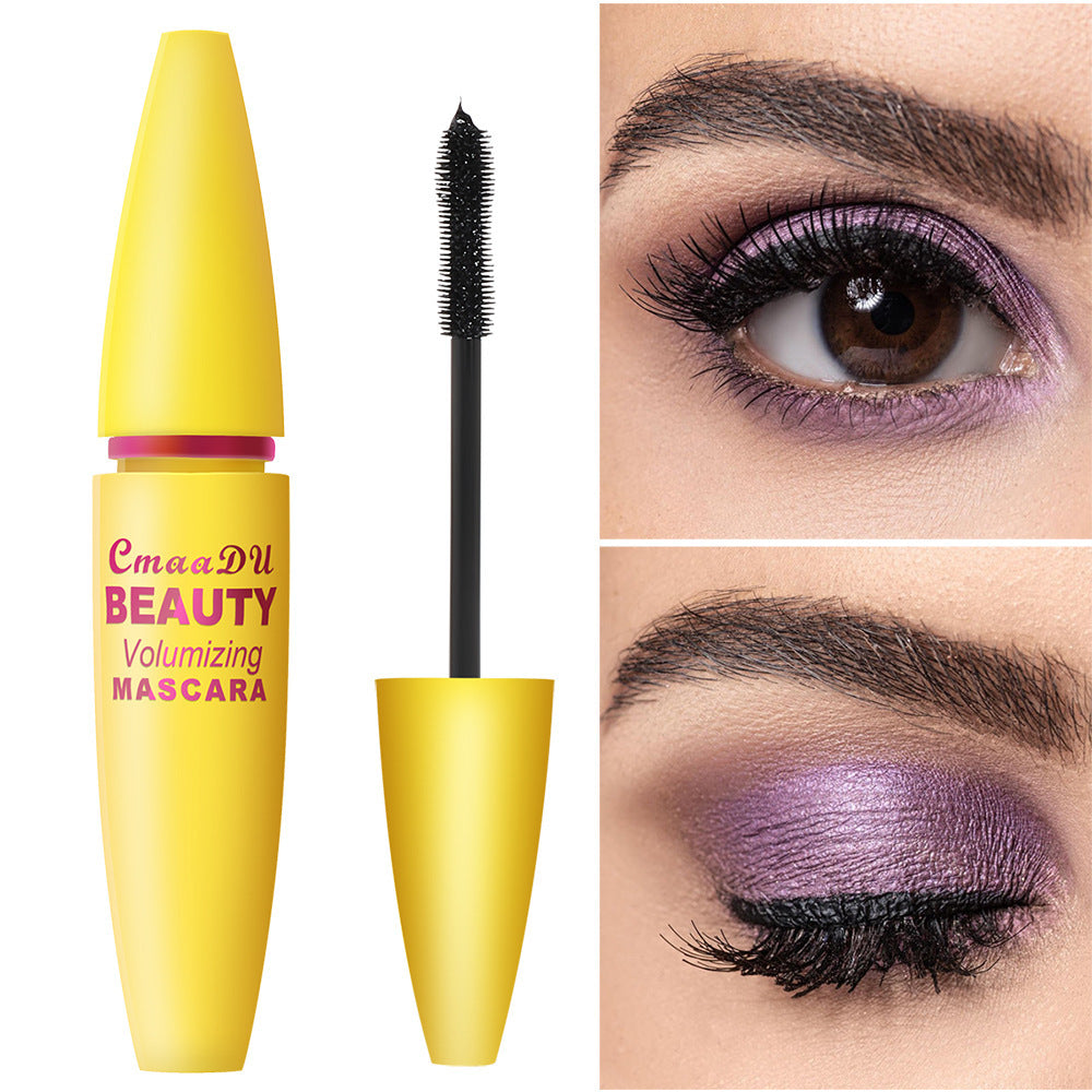 4D Thick Waterproof Mascara - Long Lasting Lengthening Black