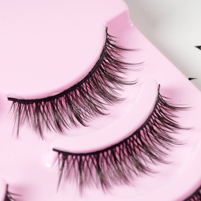 5 Pairs Manga Lashes – Anime-Inspired Natural Wispy False Eyelashes