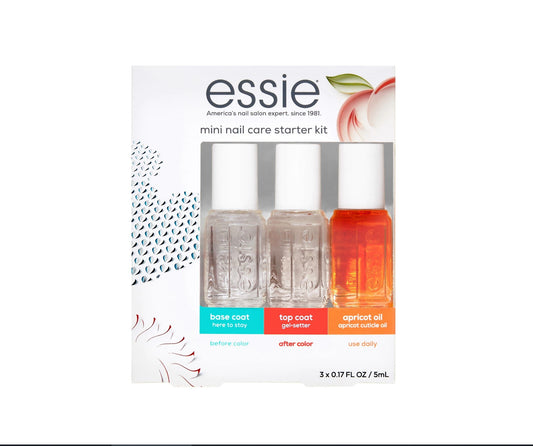 3 Piece Mini Nail Care Essentials Starter Kit